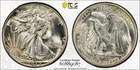 1942 Walking Liberty Half Dollar PCGS MS64 Original Frosty Luster Golden Patina