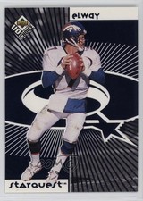 1998 UD Choice Starquest/Rookquest Blue Peyton Manning John Elway #SR01 HOF d4v
