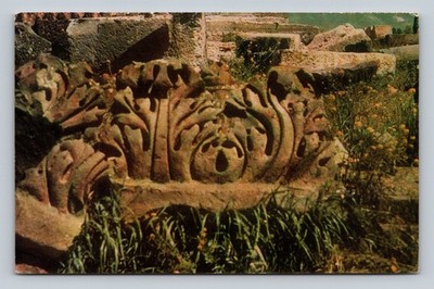 Vintage USSR Postcard Garni Pagan Temple Ruins Armenia 1st-2nd C