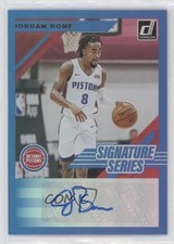 2019-20 Panini Donruss Signature Series Jordan Bone #SS-JBN Auto 0zk5