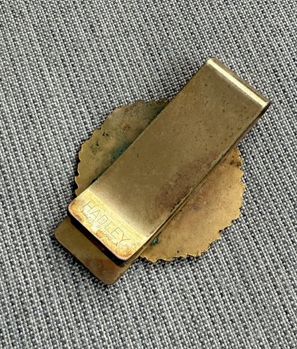 1940’s PAA Pan Am Airways Money Clip Made HADLEY USA Pilot CREW Flight Attendant - Picture 12 of 14