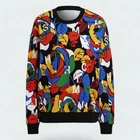 adidas x Rich Mnisi Women's Sweater Multicoloured Floral Animal Print HC4469