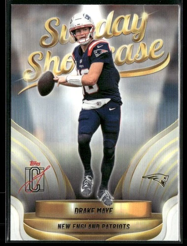 2025 Topps Signature Drake Maye Base (RAW)