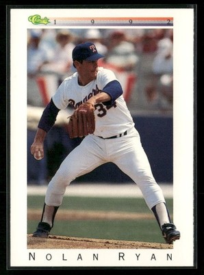1992 Classic Update White Travel Edition - Nolan Ryan #T78
