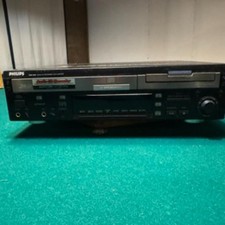 PHILLIPS CDR880 Audio Compact Disc Recorder CD/CDR for Repair/Parts - POWERS UP