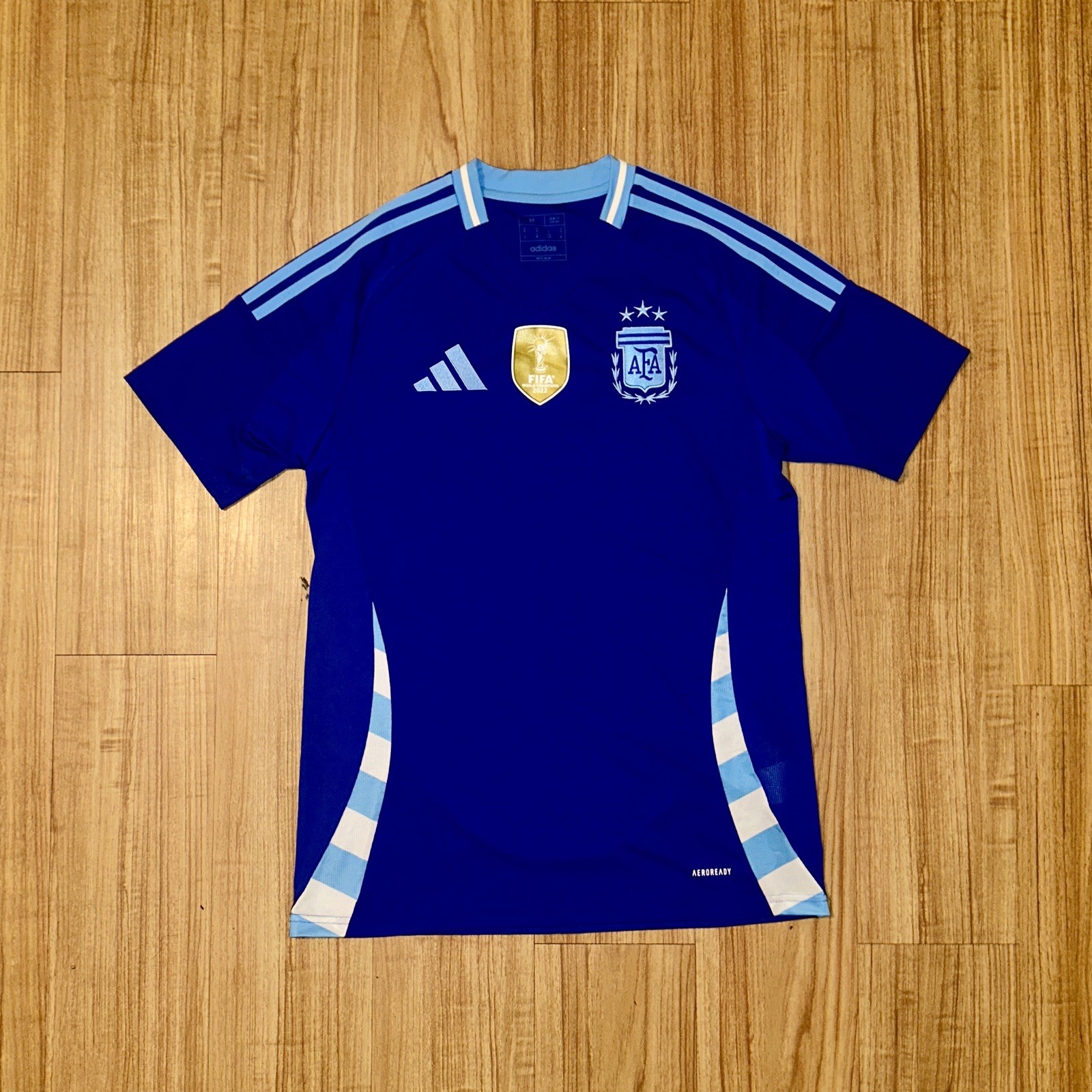 Adidas Argentina Authentic 2024 Away Soccer Jersey - Men'S Medium