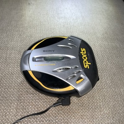 Sony Walkman Sports CD Player DSJ15 Tested & Working