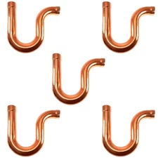 Appli Parts AP-PT158 1-5/8 in P-Trap Sifon CxC Sweat Copper pipe fitting connect