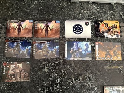 Star Wars Legion Promo foil and normal cards  - rebels