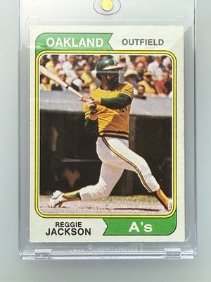 1974 REGGIE JACKSON (HOF) Topps #130