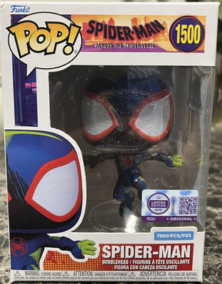 2025 FUNKO Pop SPIDER-MAN #1500 Miles Morales ELITE Limited