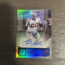 2016 Panini Prestige Football Cards - Print Runs Added for Draft Day Signatures 4