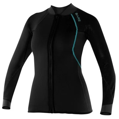 DUWT® BARE EXOWEAR Jacket Womens - Black Damen Tauchen Unterzieher Nasstauchen - Bild 1 von 2