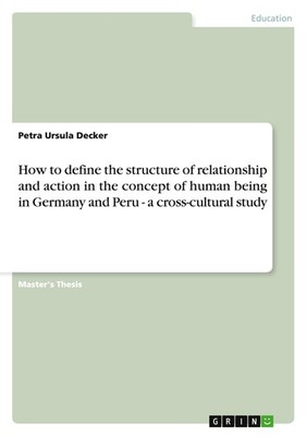 How to define the structure of relationship and action in the concept of human b