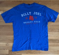 Billy Joel 2014 Wrigley Field Chicago Mens Concert T shirt Size. XL