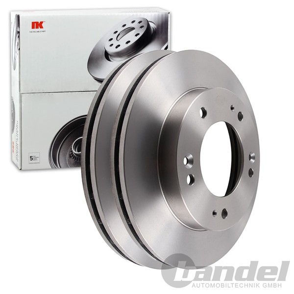 2X NK Bremsscheiben 284Mm BelÜFtet Vorne Passend FÜR KIA Retona Sportage |-image