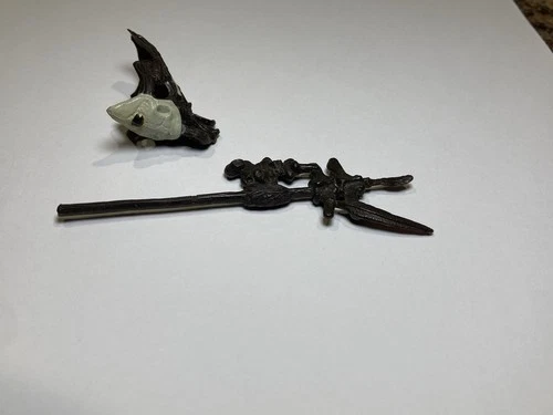 Kenner Star Wars ROTJ Ewok Logray Headdress/Staff Weapon Accessory 1983 Vintage