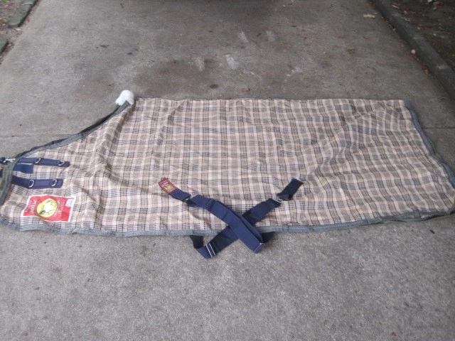 5/A Baker® Original Stalllaken - Größe 82" - Nagelneu mit Etikett Beingurte