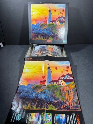Buffalo Games ''Safe Passage'' 300 Pc Jigsaw Puzzle w/Poster (LOT 3)