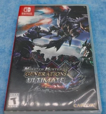 Monster Hunter Generations Ultimate (Nintendo Switch, Capcom) – Complete