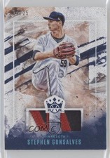 2019 Panini Diamond Kings DK Materials Holo Blue 18/25 Stephen Gonsalves s7f