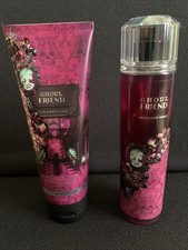 Bath  Body Works Set Fine Fragrance Mist 8oz  Body Cream 8oz GHOUL FRIEND New