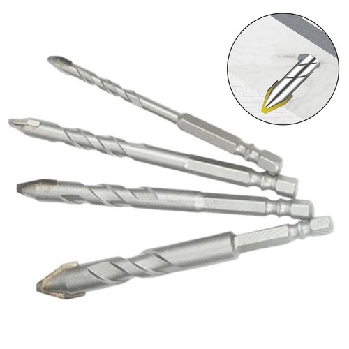 Mèche SDS Plus Draper 7x210mm - Pointe Carbure Double Flûte Pour Forage Pro