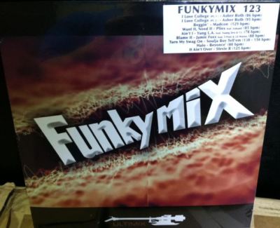 FUNKYMIX 123 LP ASHER ROTH JAMIE FOXX BEYONCE PLIES NEW