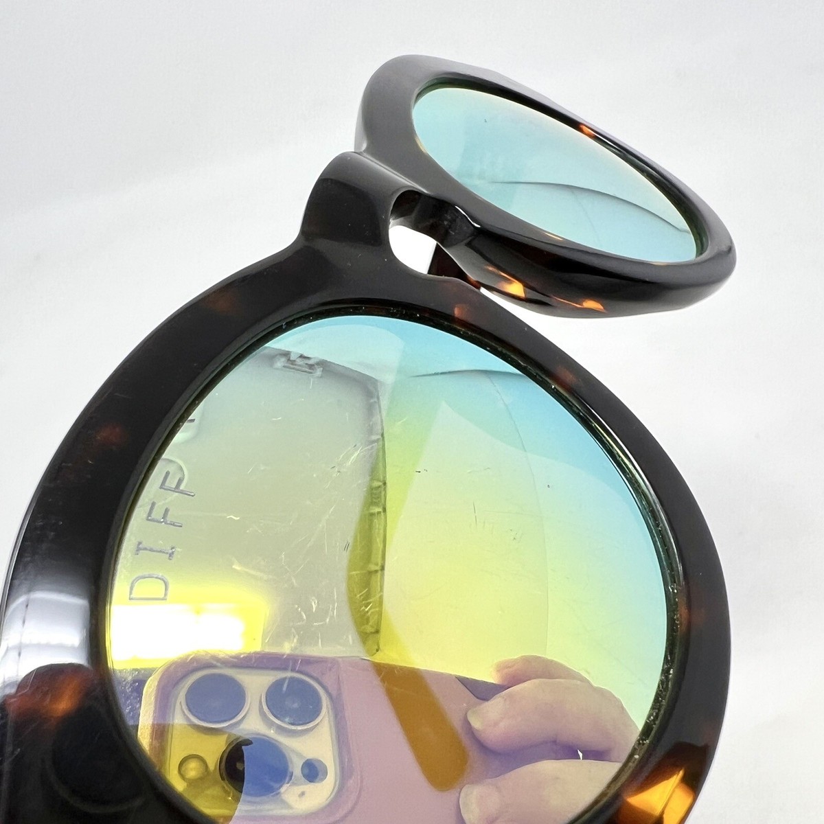 DIFF DIME SUNGLASSES POLARIZED Diff Eyewear DIME Sunglasses Polarized TO-GD020P Wild+Free  main image 2