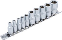 BGS-9548 SteckschlüSsel-Einsatz-Satz E-Profil Antrieb Innenvierkant 6,3 Mm (1/4)