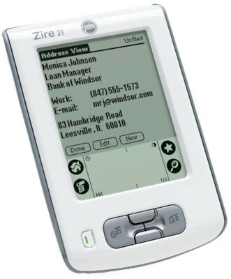 Palm Zire 21 Handheld PDA Digital Organizer Pilot touchscreen