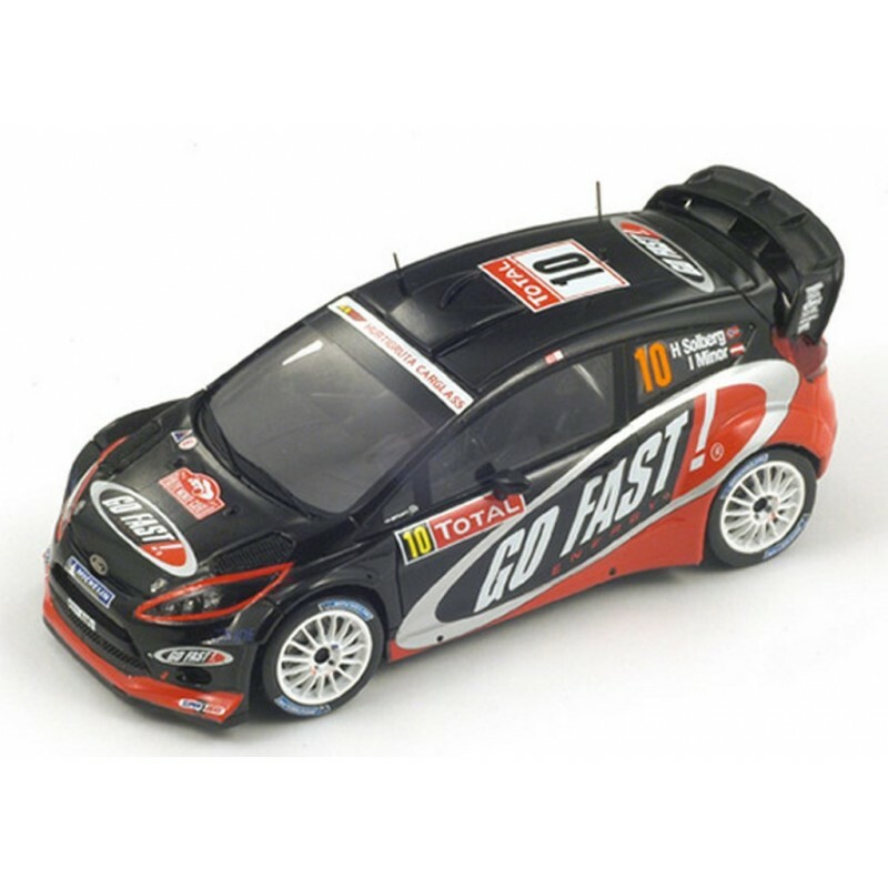 Miniature FORD Fiesta RS WRC Rallye Monte Carlo 2012 Spark S3345 1/43