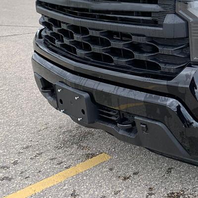 Front License Plate Bracket Mount For Chevy Silverado 1500 2019-2022 | Includes Rivet Gun - View #5