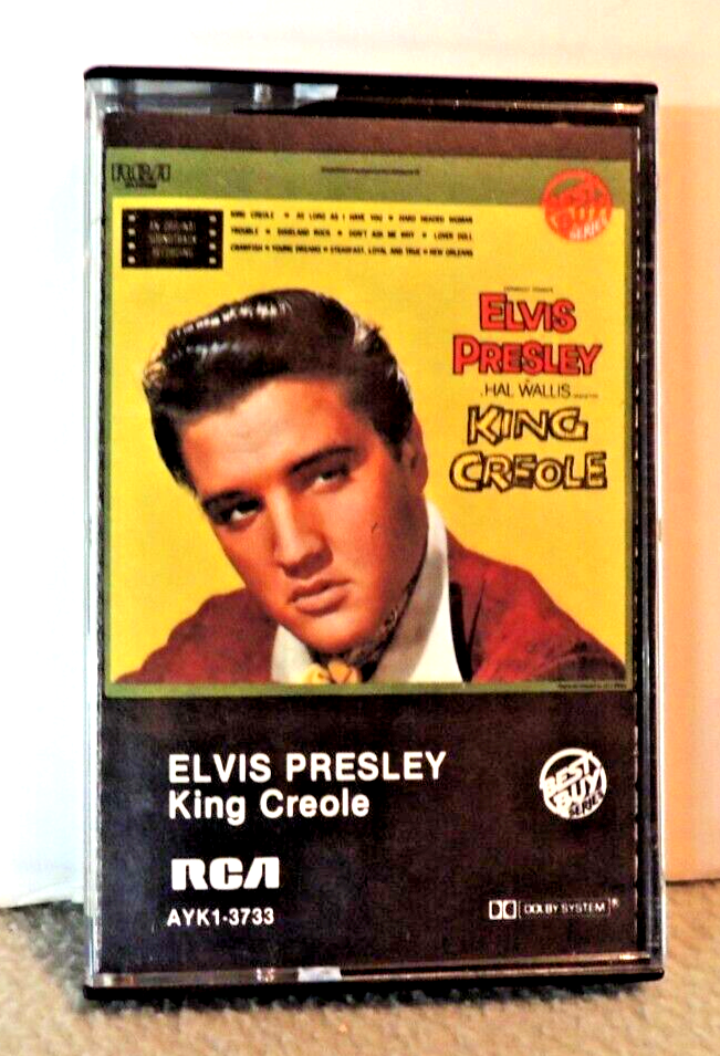 Elvis Presley Cassette King Creole, AYK1-3373 - play tested