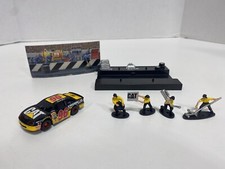 Tyco Nascar Cat 96 Slot Car With Pit Crew