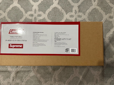 Supreme Coleman Charcoal Grill Ready to SHIP | eBay