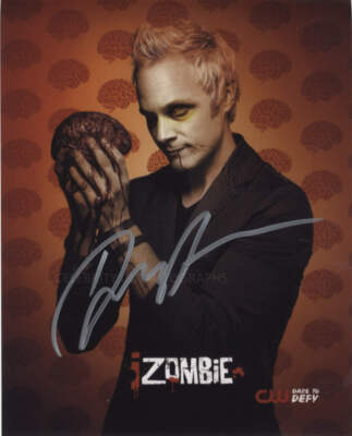 DAVID ANDERS als Blaine DeBeers - iZombie ORIGINAL SIGNED AUTOGRAMM