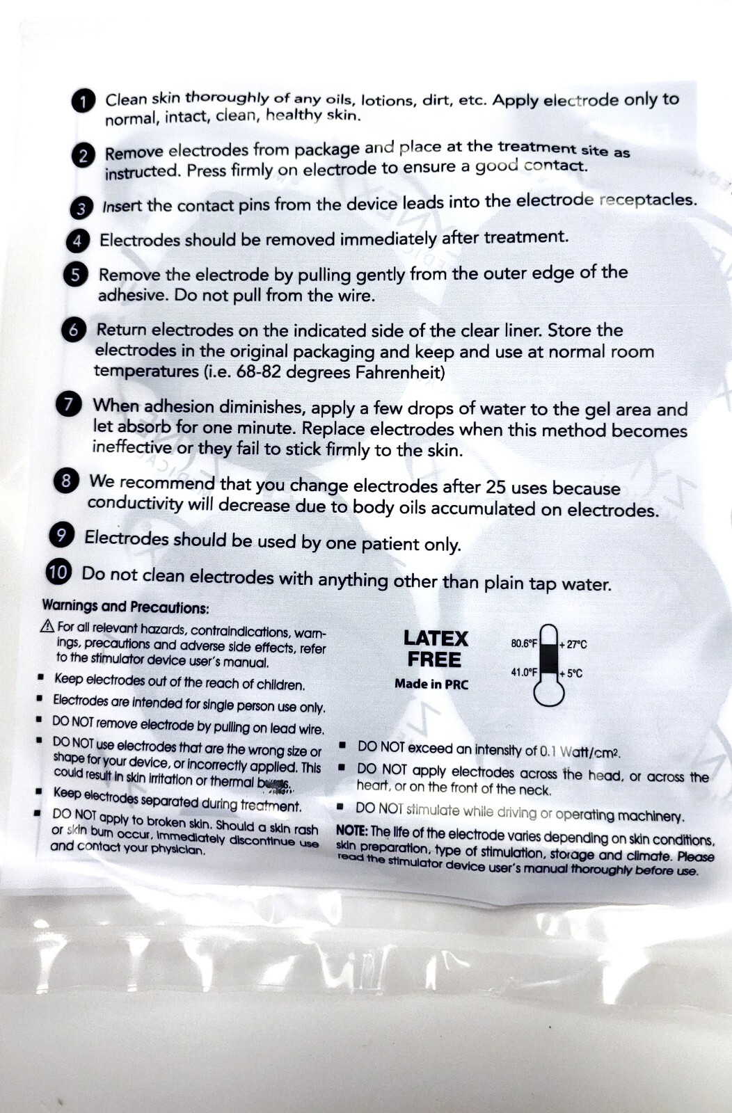 10Pack of 4 ZYNEX MEDICAL Electrodes 2" Round TENS Pads 300027, plus 2 9volts eBay