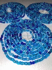 Blue Aster Waist-Bead