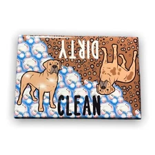 Boerboel Dog Dishwasher Magnet Kitchen Cleaning Accessories and Home Decor