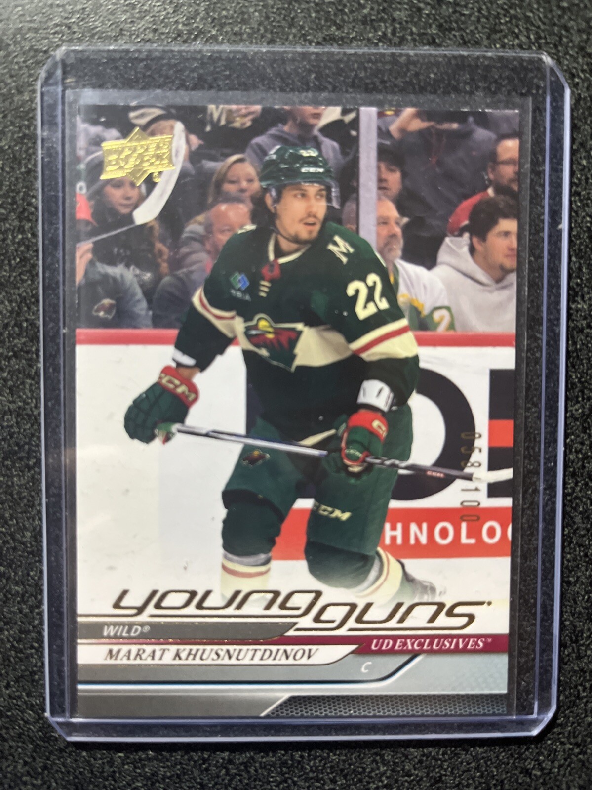 Marat Khusnutdinov 2024-25 Upper Deck Young Guns #243 Exclusives /100