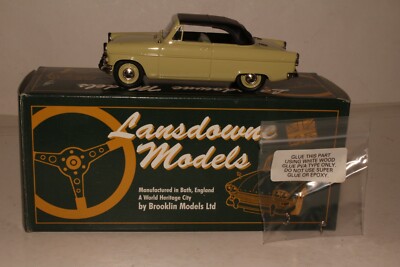 Lansdowne Models #23, 1962 Ford Consul MKII Convertible, Boxed