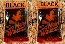 So Many Waves Durag 2 BLACK / use with Torino Pro Wave cap Hair Wraps Dreads CQP