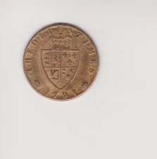 George III 1797 guinea-  The Olden Times HIGH GRADE TOKEN.BB10