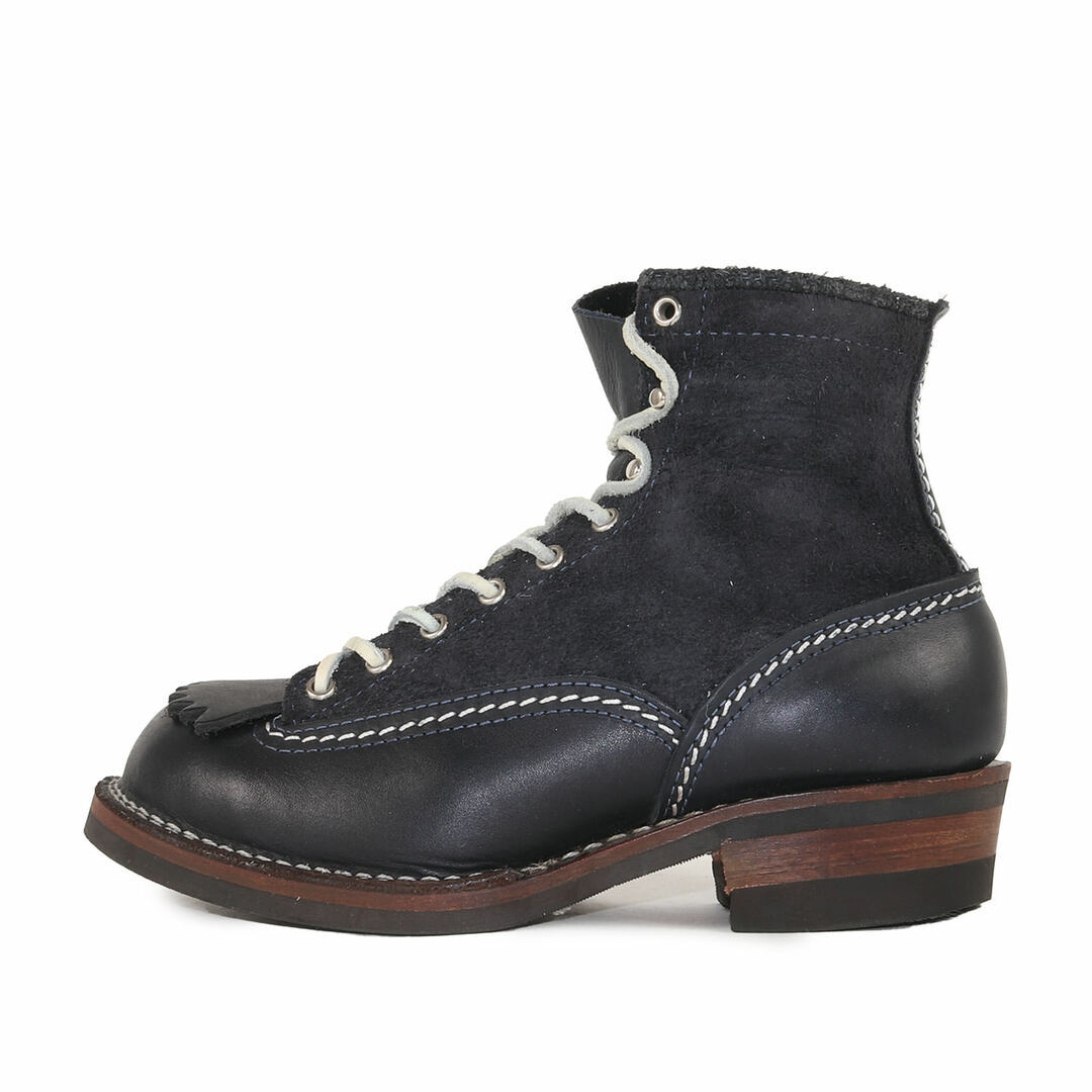 Wesco Size:25.0cm Rough Out Combi Custom Jobmaster Leather Boots 