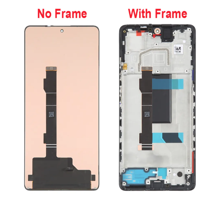 LCD Display Screen Touch Digitizer Black Frame For Xiaomi Redmi