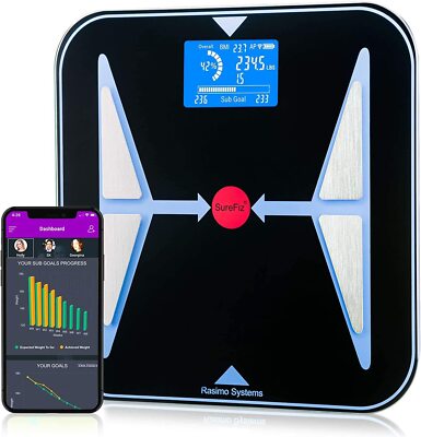 SureFiz Pro, Innovative, Super Smart, Whole Body Analysis AI, WiFi Scale