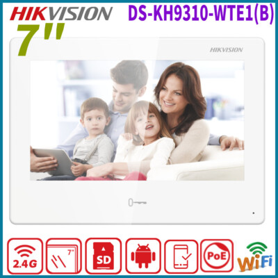 Hikvision DS-KH9310-WTE1(B) 7'' Android Indoor Station All-in-one Montior WiFi