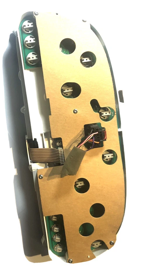 Dodge Caravan 1999 cuadro de instrumentos velocímetro tacómetro conector negro Foto 3 de 4