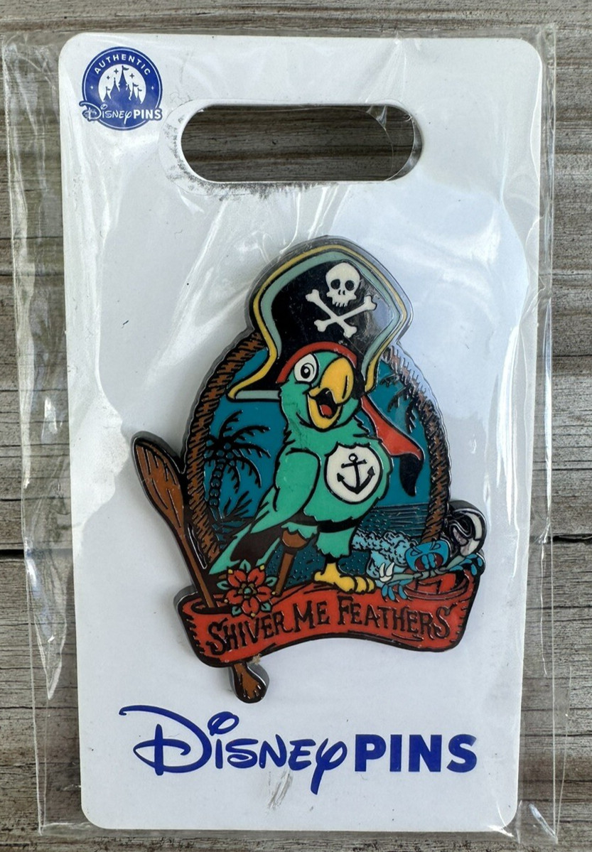 Disney Barker Bird Peg-Leg Pete Pin 2025 - Pirates of the Caribbean NEW